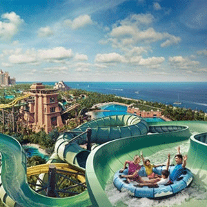 Atlantis Aquaventure Theme Park Tour