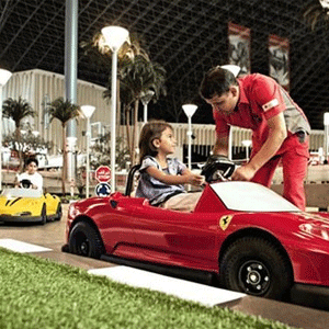 Ferrari World Theme Park Tour